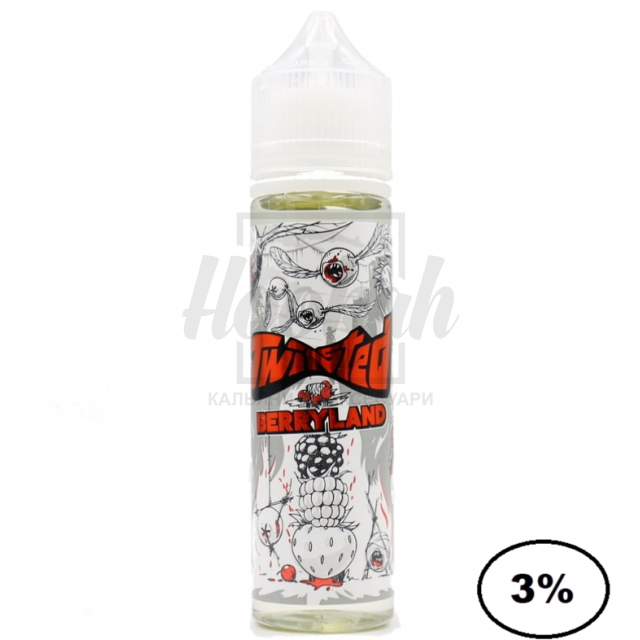 Жидкость Twisted Berryland (Ягодный Микс) 60мл 3%