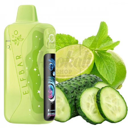 Електронна сигарета Elf Bar Lush King Pro 40000 Cucumber Lime (Огірок Лайм)