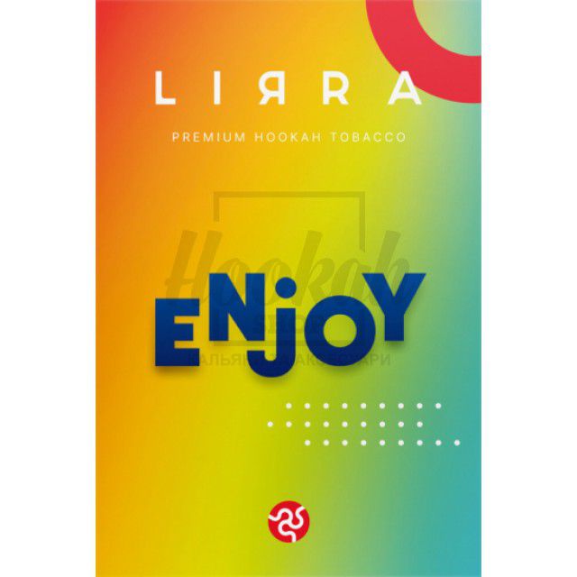 Табак Lirra Enjoy (Лимон Манго Черника Мята Лед) 50 гр