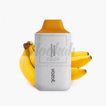 Електронна сигарета Vozol 6000 Banana Smoothie (банановий смузі)