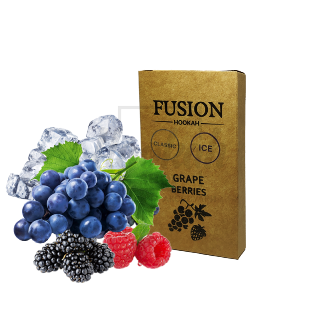 Тютюн Fusion Classic Ice Grape Berries (Льод Виноград Ягоди) 100 гр