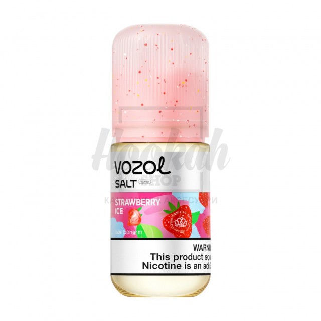 Жидкость Vozol Strawberry Ice (Клубника Лёд) 30мл 5%