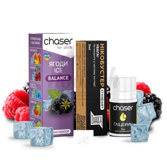 Рідина Набір Chaser Ягоди Лід 30мл 5%