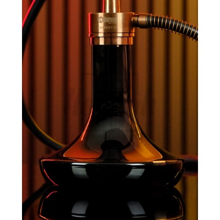 Кальян Oduman Infinity Silver Black Glass