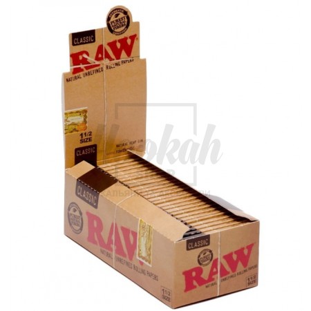 Бумага для самокруток RAW Classic 1½" 1шт