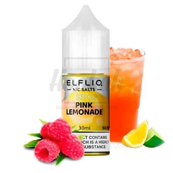 Рідина Elf Liq Pink Lemonade Soda (Рожеве Газування) 30мл 5%