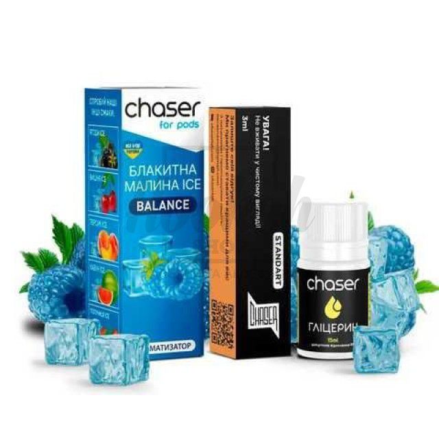 Жидкость Набор Chaser Голубая Малина Лёд 30мл 5%