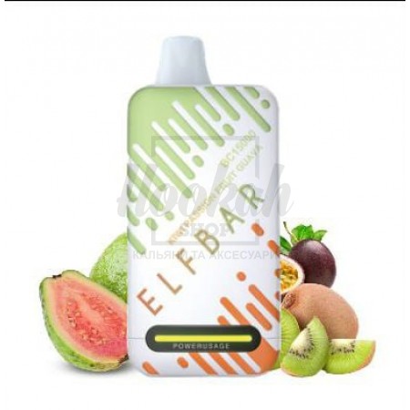 Електронна сигарета Elf Bar BC15000 Kiwi Passion Fruit Guava (Ківі Маракуя Гуава)