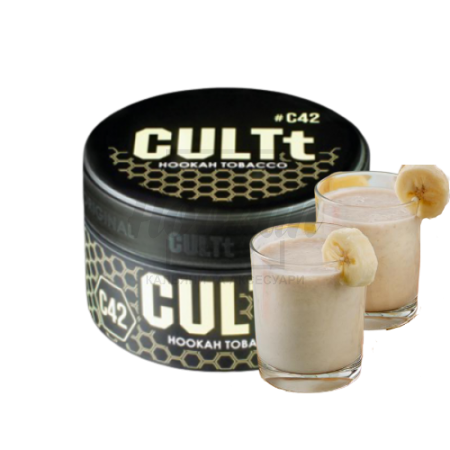 Табак CULT C42 Banana Smoothie (Банановый Смузи) 100 гр