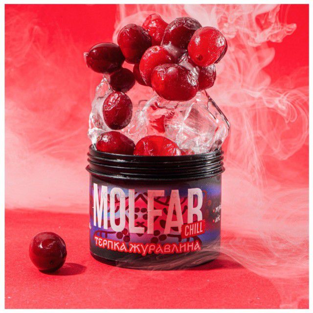 Тютюн Molfar Chill Line Терпка Журавлина (Журавлина) 40 г