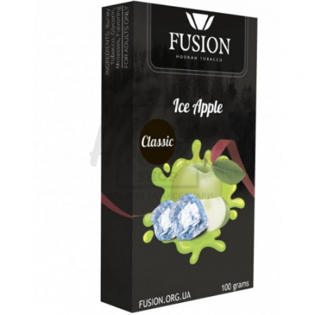 Табак Fusion Medium Ice Apple (Лед Яблоко) 100 гр