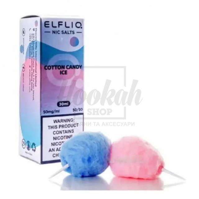 Жидкость Elf Liq Cotton Candy Ice (сладкая вата лёд) 30мл 5%