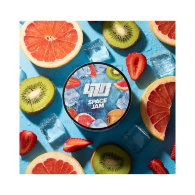 Табак 4:20 Frost Line Space Jam (Грейпфрут Клубника Киви) 100 гр