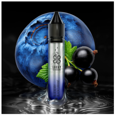 Жидкость Lucky Chrome Blueberry Blackcurrant (Черника Чёрная Смородина) 30мл 5%