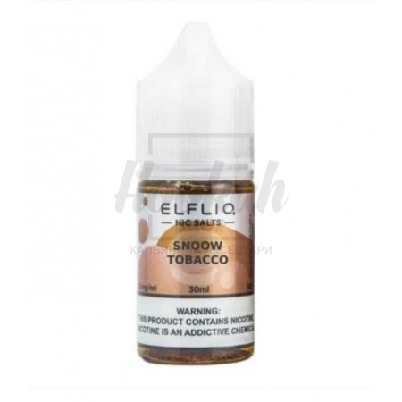 Рідина Elf Liq Snoow Tobacco (Кремовий Тютюн) 30мл 5%