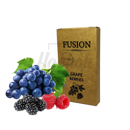 Тютюн Fusion Classic Grape Berries (Виноград Ягоди) 100 гр