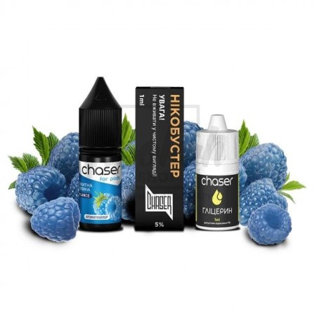 Жидкость Набор Chaser Голубая Малина 10мл 5%