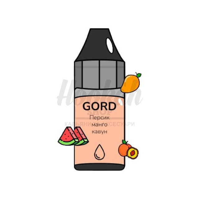 Рідина Gord Peach Mango Watermelon (Персик Манго Кавун) 30мл 5%