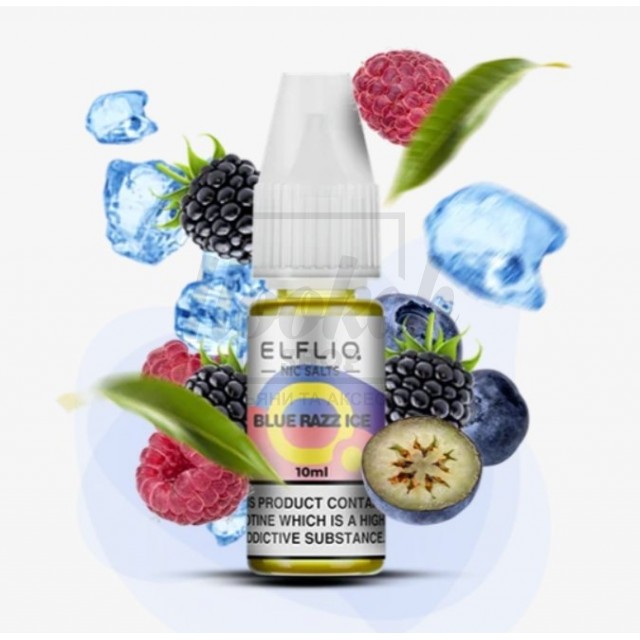 Жидкость Elf Liq Blue Razz Ice (Голубая Малина Лед) 10мл 5%