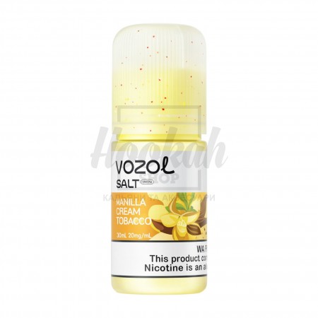 Рідина Vozol Vanilla Cream Tobacco (Ваніль Крем Тютюн) 30мл 5%