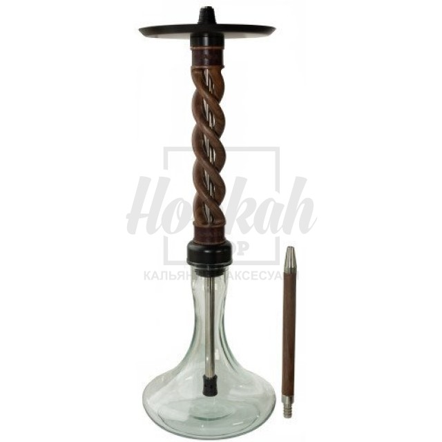 Кальян Snake Hookah Triple Spiral Purple Walnut