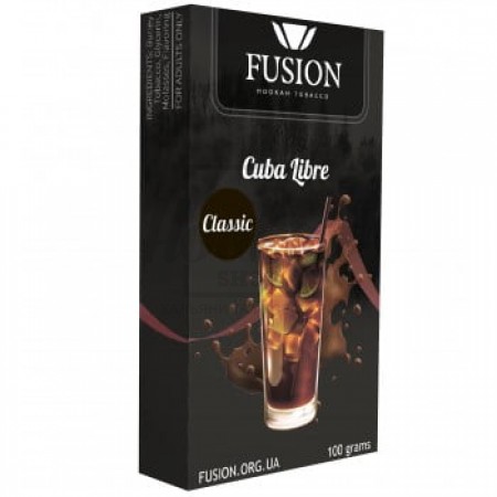 Тютюн Fusion Classic Cuba Libre (Куба Лібре) 100 гр