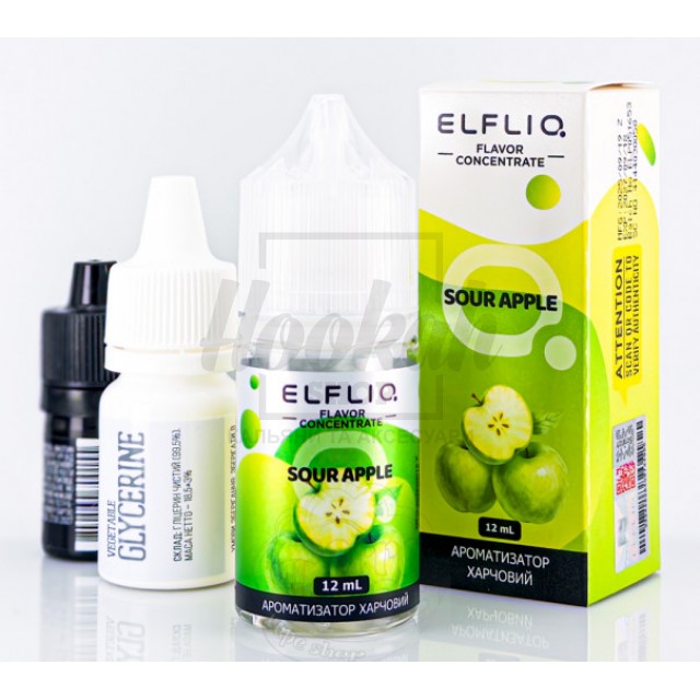 Жидкость Набор Elf Liq Sour Apple (Кислое Яблоко) 5% 30мл