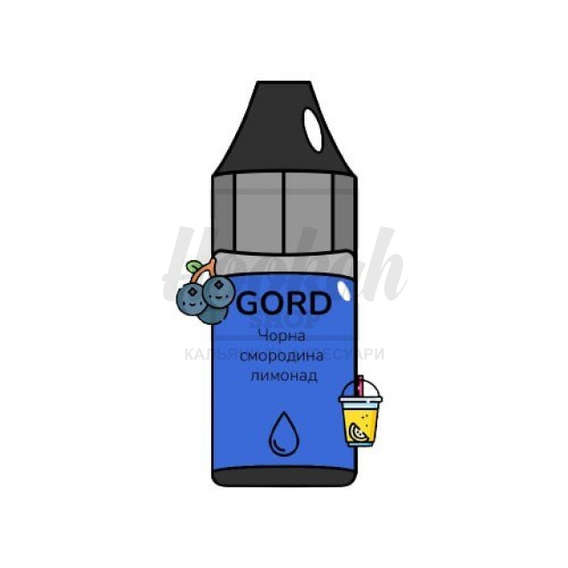 Жидкость Gord Blackcurrant Lemonade (Смородиновый Лимонад) 30мл 5%
