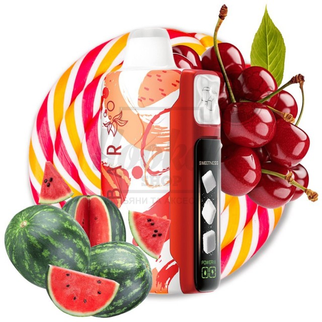 Електронна сигарета Elf Bar Sweet King 30000 Watermelon Cherry (Кавун Вишня)