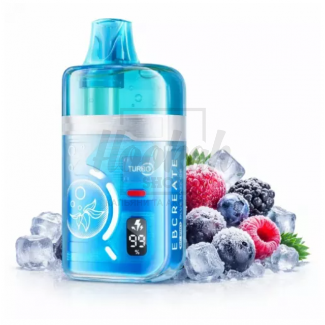 Електронна сигарета Elf Bar Ebcreate BC PRO 40000 Blue Razz Ice (Синя Малина Лід)