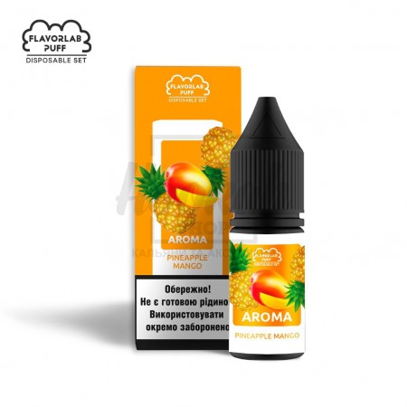 Жидкость Набор Flavorlab Puff Mango Pineapple (Манго Ананас)  10мл 5%