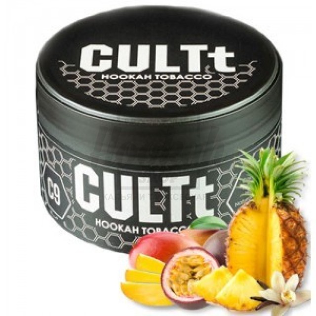 Тютюн CULT C09 Mango Passion Fruit Pineapple Vanilla (Манго Маракуя Ананас Ваніль) 100 г
