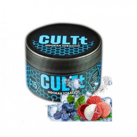 Тютюн CULT C15 Blueberry Lychee Ice (Чорниця Лічі Лід) 100 г