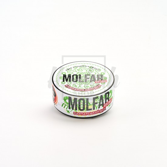 Тютюн Molfar Virginia Line Карпатський Дух (Чорна Смородина Джин Ялівець) 100 гр