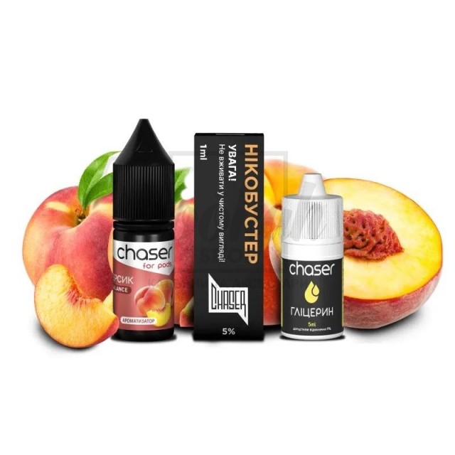 Жидкость Набор Chaser Персик Лёд 10мл 5%