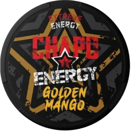 Кофеїнові подушечки Chapo Energy Golden Mango (Манго) 150mg/g 10g