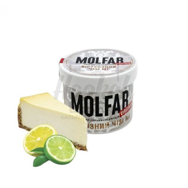 Тютюн Molfar Virginia Line Віртуозний Чізі Мі (Лимон Лайм Чізкейк) 40 гр