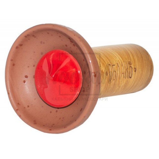 Чаша Облако Flow Red on Brown