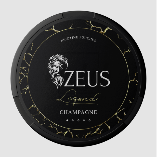 Снюс Zeus Legend Champagne (Шампанське) 8мг/г 10г