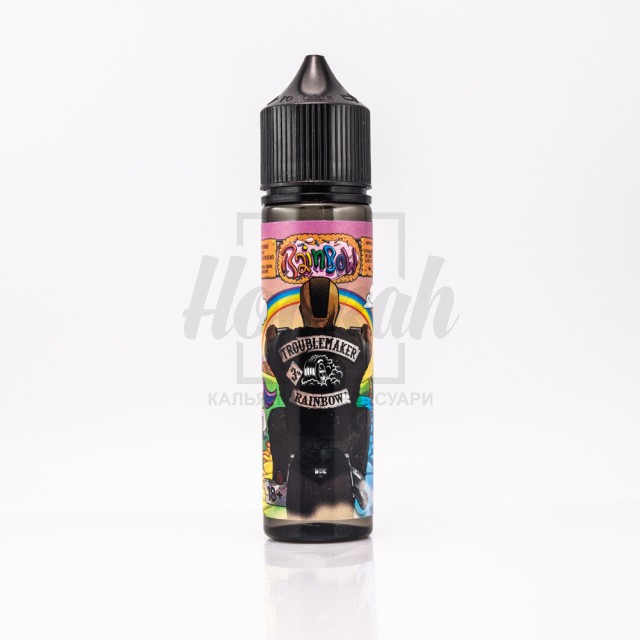 Жидкость Troublemaker Rainbow (Фруктовый Скиттлс) 60мл 3%
