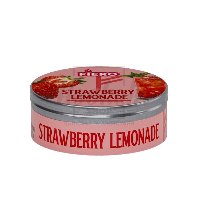 Табак Fiero Strawberry Lemonade (Клубничный Лимонад) 100 гр