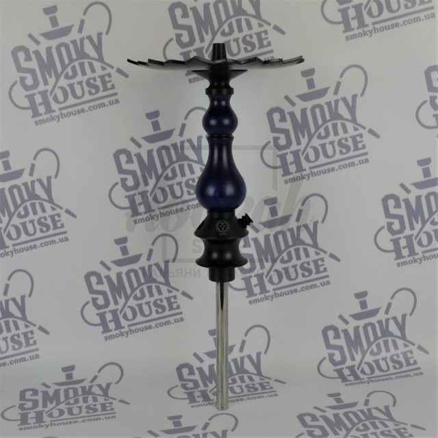 Шахта для кальяну Karma 0.1 Blue блакитна + блюдце