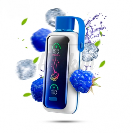 Электронная сигарета Vozol Star 20000 Bluerazz Ice (Голубой Лимонад)