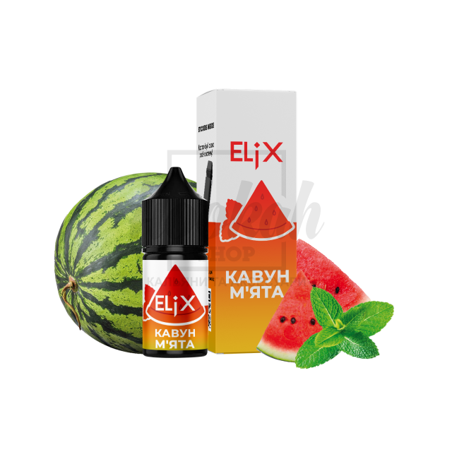 Жидкость Elix Арбуз Мята 30мл 5%