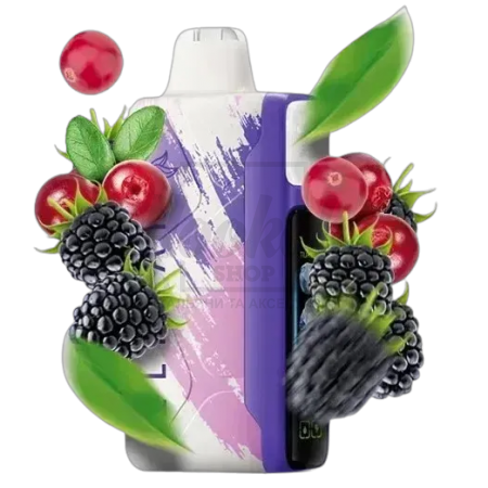 Электронная сигарета Elf Bar Ice King 30000 Blackberry Cranberry (Черника Клюква)