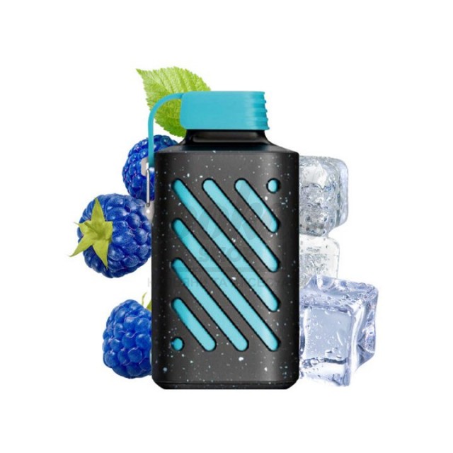 Электронная сигарета Vozol 10000 Blue Razz Ice (Черника Малина Лёд)