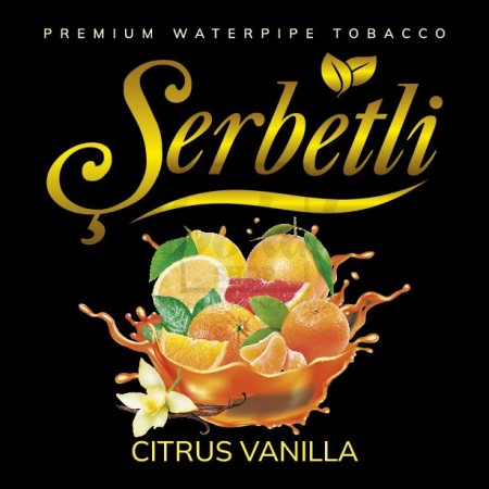 Тютюн Serbetli Citrus Vanilla (Цитрус Ваніль) 100 гр