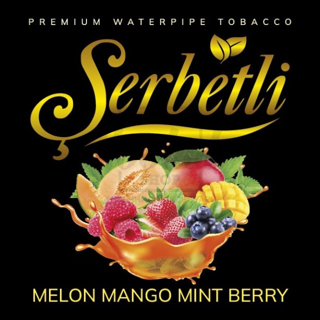 Тютюн Serbetli Melon Mango Mint Berry (Диня Манго М'ята Ягоди) 100 гр