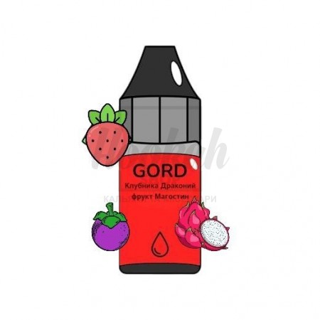 Жидкость Gord Strawberry Dragon Fruit Mangosteen (Клубника Питайя Мангостин) 30мл 5%