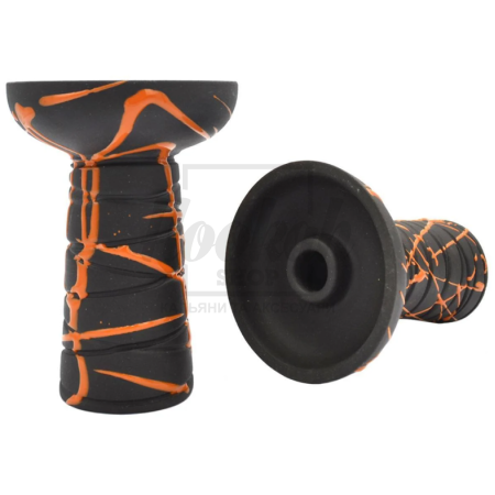 Чаша Gusto Bowls Classic Phunnel Black-Orange